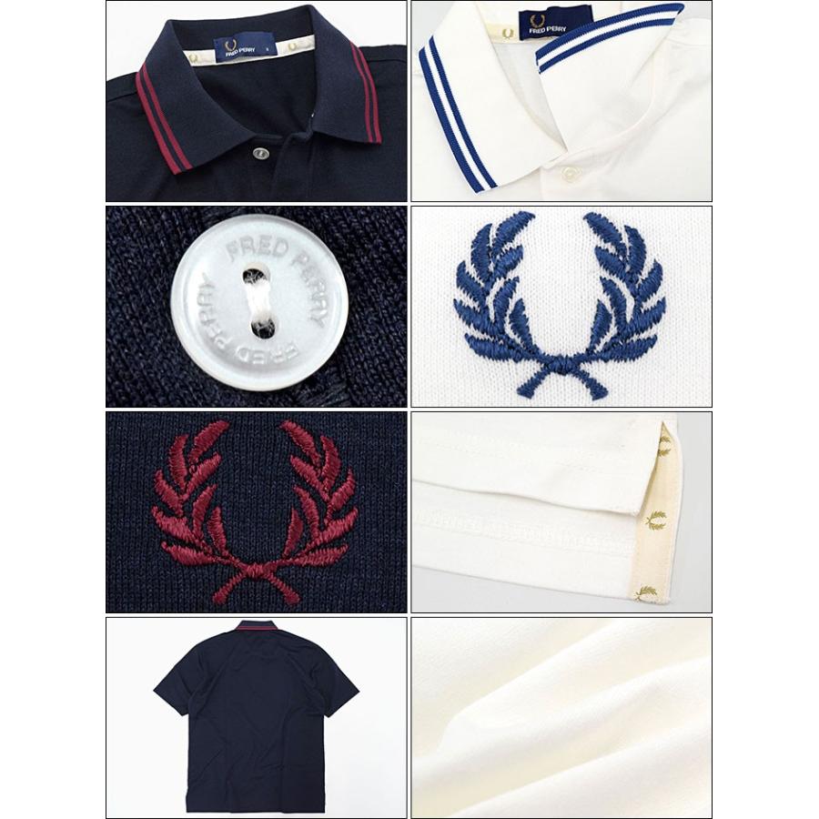 FRED PERRY（フレッドペリー） ポロシャツ 半袖 メンズ コーデュラ