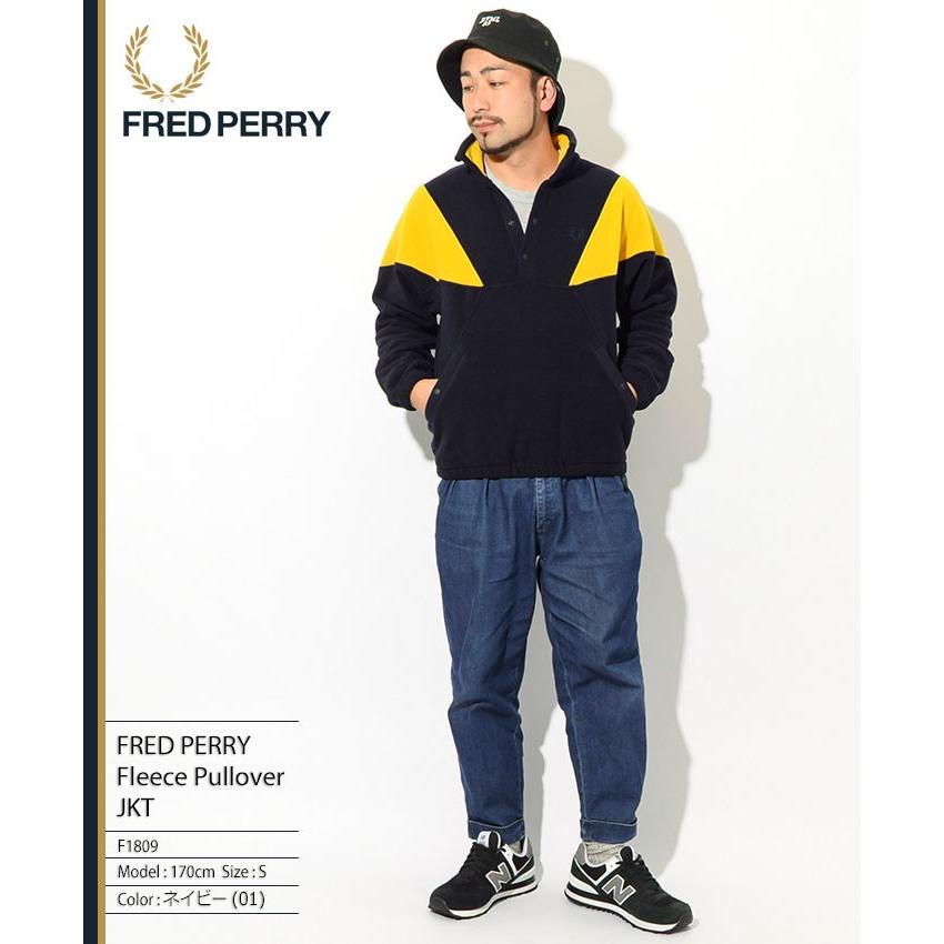 FRED PERRY（フレッドペリー） ジャケット メンズ フリース プル