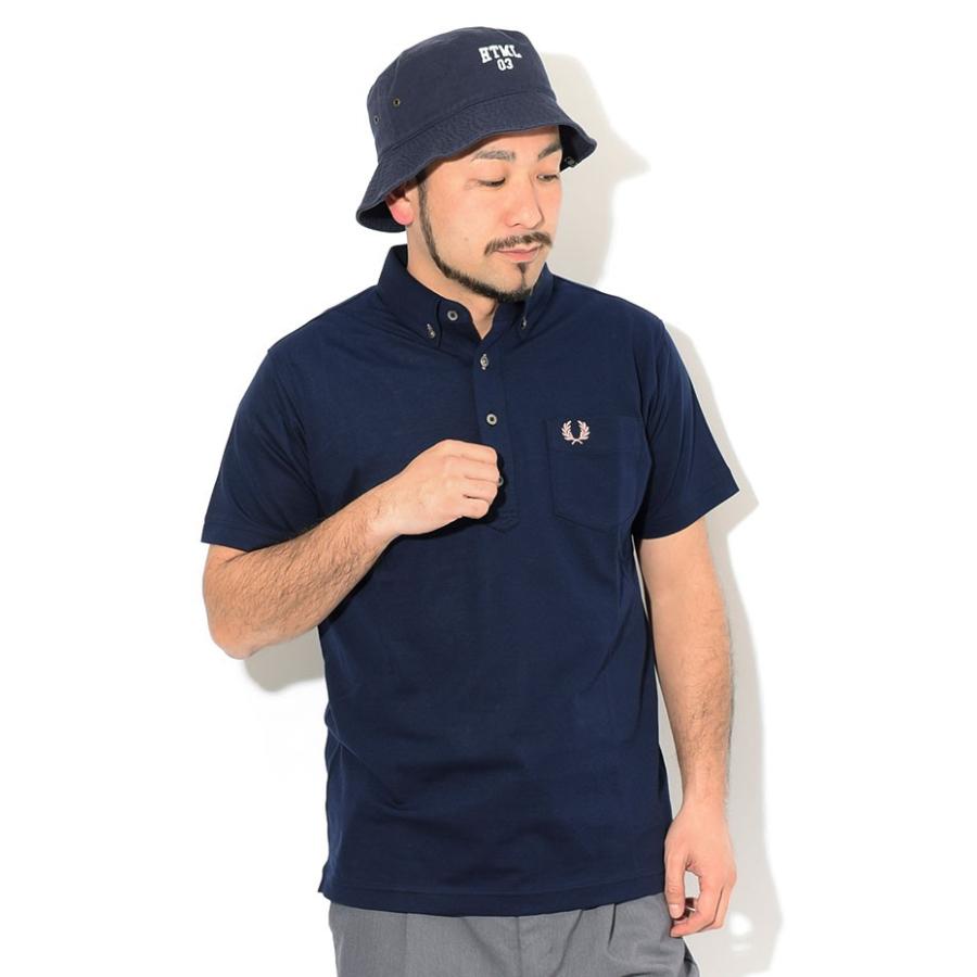 FRED PERRY フレッドペリー ポロシャツ 半袖 メンズ ボタン FRED PERRY フレッドペリー ポロシャツ 半袖 メンズ ボタン