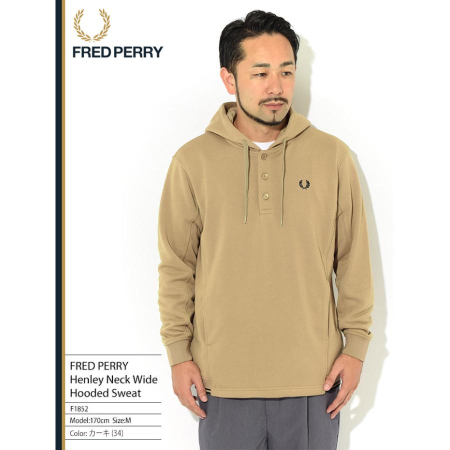 FRED PERRY（フレッドペリー） プルオーバー パーカー メンズ ヘンリー
