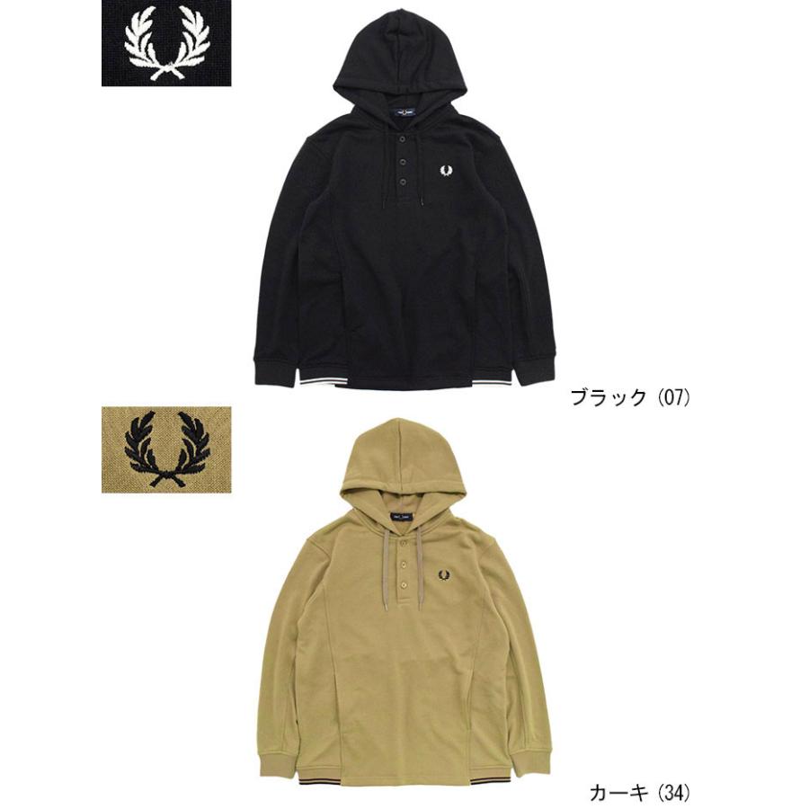 FRED PERRY（フレッドペリー） プルオーバー パーカー メンズ ヘンリー