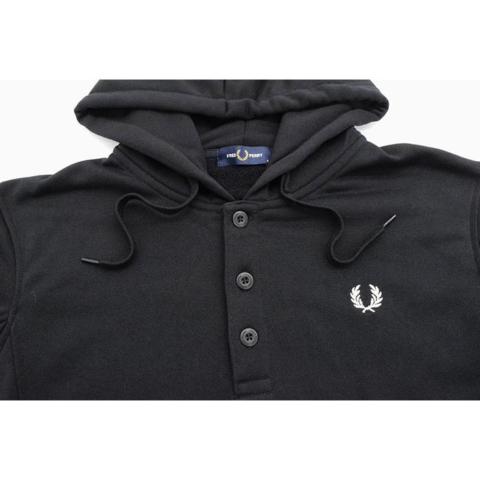 FRED PERRY（フレッドペリー） プルオーバー パーカー メンズ ヘンリー