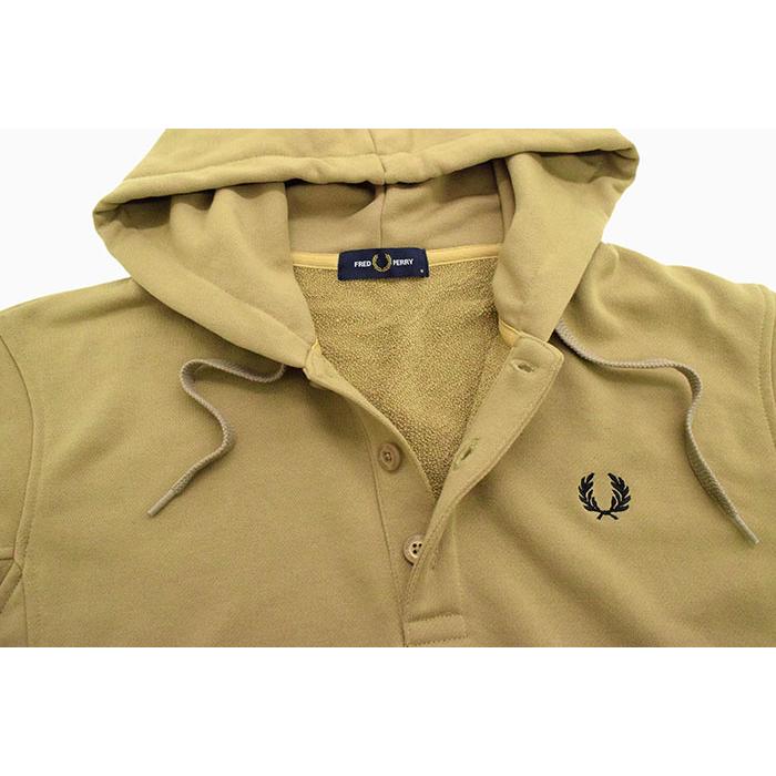 FRED PERRY（フレッドペリー） プルオーバー パーカー メンズ ヘンリー