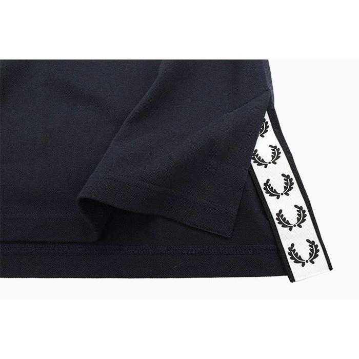 FRED PERRY フレッドペリー ポロシャツ 半袖 メンズ サイド