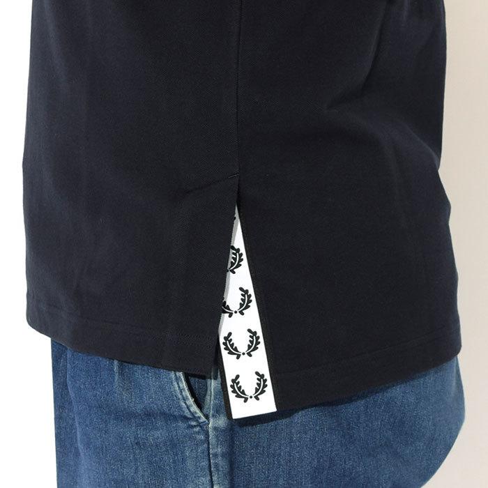【新品】FRED PERRY サイド テープド ピケ ポロシャツ F1860 FREDPERRY サイド テープド ピケ ポロシャツ Side Taped Pique M