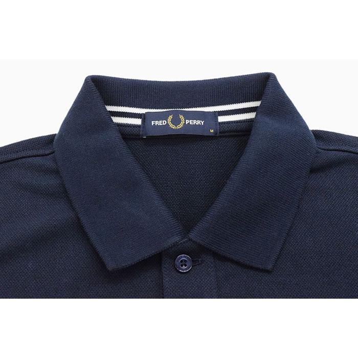 フレッドペリー ポロシャツ 半袖 FRED PERRY メンズ ペーパー ピケ ( F1872 Paper Pique Polo Shirt 鹿の子 日本製 ポロ トップス )｜icefield｜05