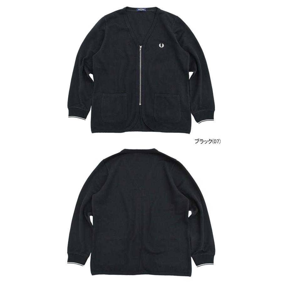 FRED PERRY フレッドペリー カーディガン メンズ ジップ スルー FRED PERRY フレッドペリー カーディガン メンズ ジップ スルー