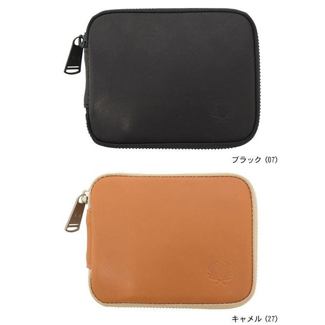 FRED PERRY（フレッドペリー） 財布 メンズ ジップ アラウンド レザー