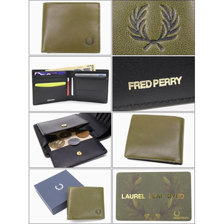 FRED PERRY（フレッドペリー） 財布 メンズ ローレル リーフ ダイド