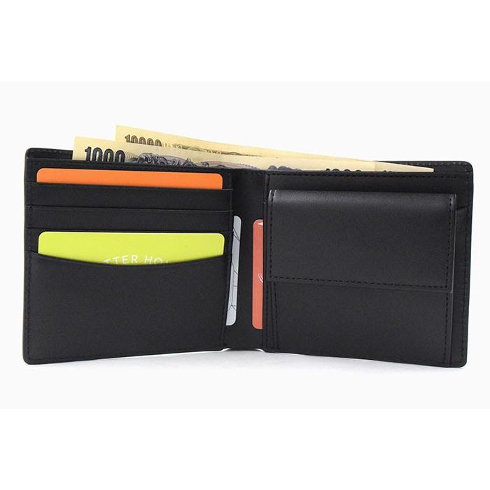 未使用美品・即日発送FRED PERRY L4333 WALLET&CHAIN Coated Polyester Billfold Wallet(1SZ D57：BLACK／ECRU