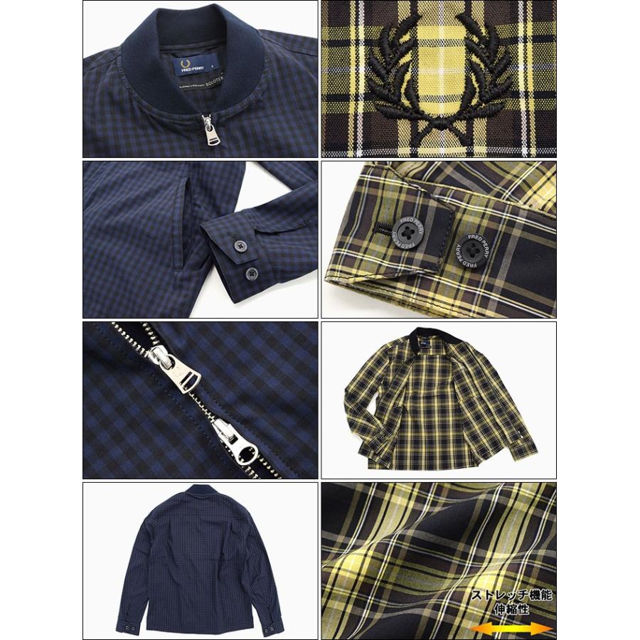 FRED PERRY（フレッドペリー） ジャケット メンズ シャツ ボンバー