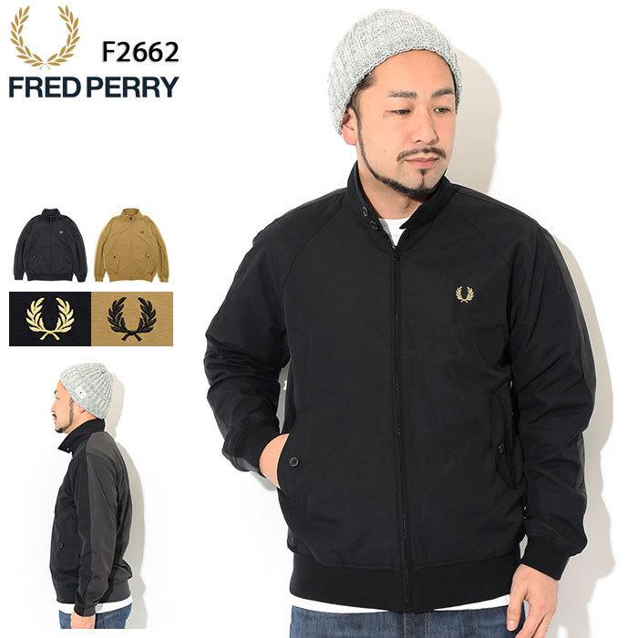 フレッドペリー ジャケット FRED PERRY メンズ スウェット ハリントン