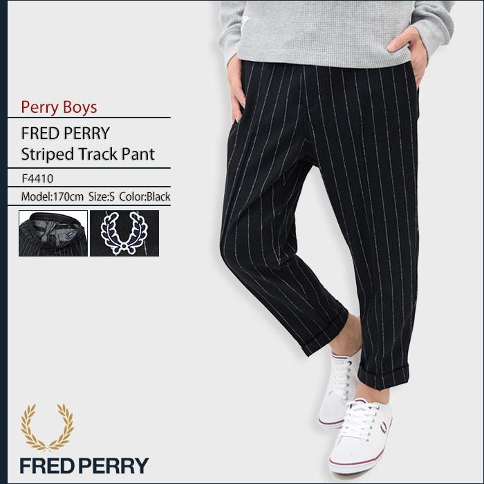 FRED PERRY（フレッドペリー） パンツ メンズ ストライプド トラック