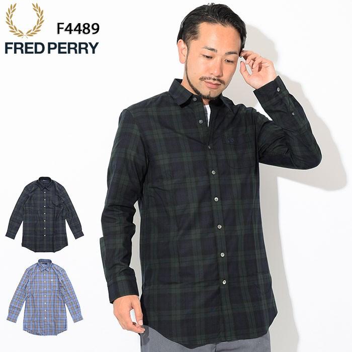 フレッドペリー シャツ 長袖 Fred Perry メンズ ロング タータン 日本企画 F44 Long Tartan L S Shirt Japan Limited ロング丈 Frp F44 Ice Field 通販 Yahoo ショッピング