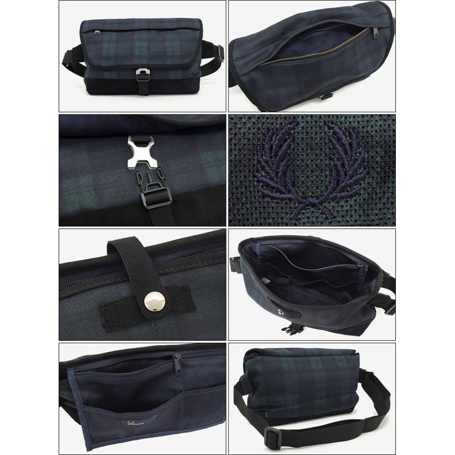 FRED PERRY（フレッドペリー） ショルダーバッグ ピケ ブラック