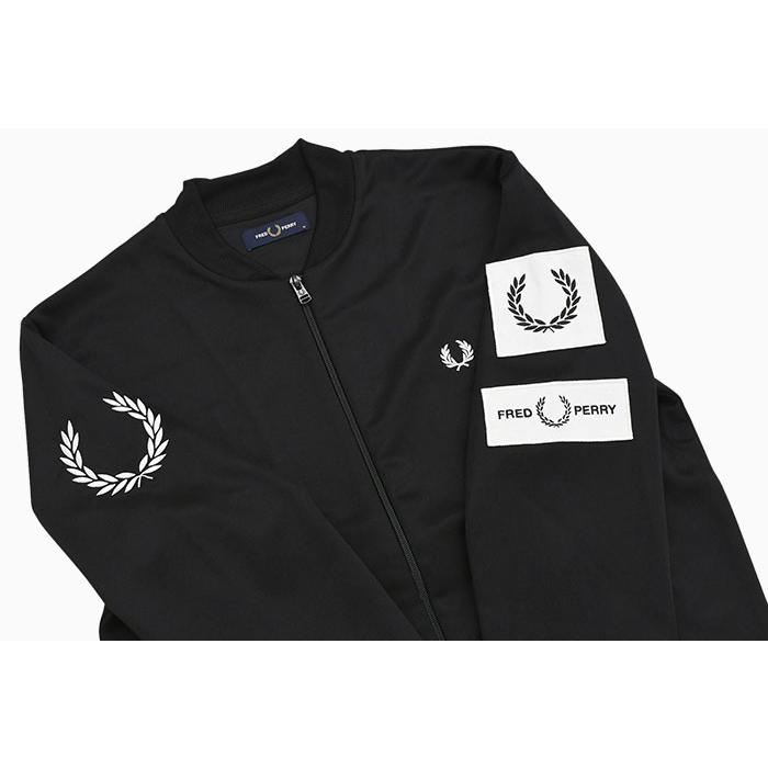 フレッドペリー ジャケット FRED PERRY メンズ バッジ トラックジャケット ( J4544 Badged Track JKT アウター ブルゾン )｜icefield｜11