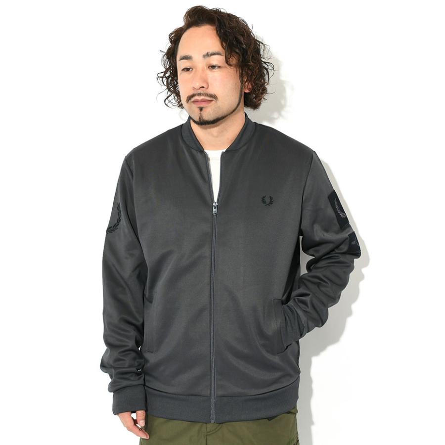 フレッドペリー ジャケット FRED PERRY メンズ ブランデッド トラックジャケット ( J4580 Branded Track JKT  アウター ブルゾン )