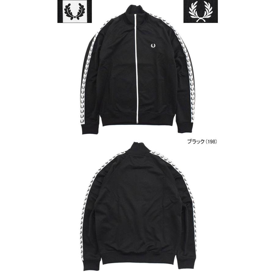 フレッドペリー ジャージー ジャケット FRED PERRY メンズ ローレル リース テープド トラックジャケット ( J6231 Laurel Wreath Taped JKT )｜icefield｜06