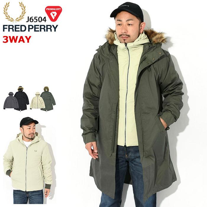 フレッドペリー ジャケット FRED PERRY メンズ ジップ イン ライナー 