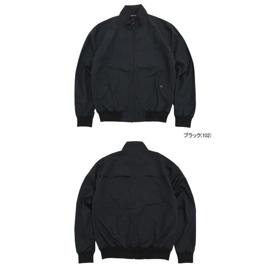 【美品】フレッドペリー スウィングトップ ハリントンジャケット ブラック S Reissues Made In England Harrington Jacket(8 102：BLACK