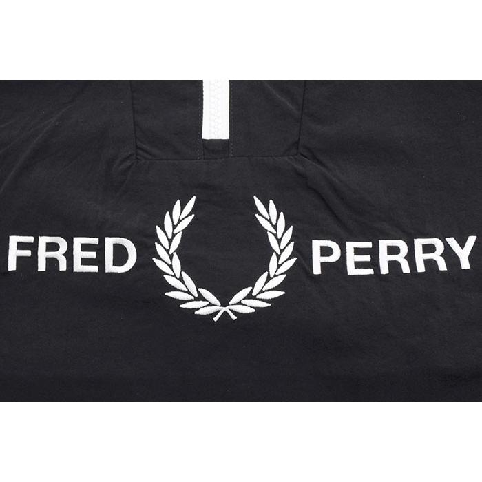 フレッドペリー ジャケット FRED PERRY メンズ エンブロイダード ハーフ ジップ(J7524 Embroidered Half Zip JKT ビッグシルエット アウター)｜icefield｜10