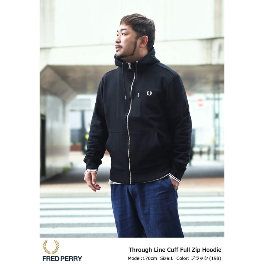 FRED PERRY フレッドペリー パーカー ジップアップ メンズ FRED PERRY フレッドペリー パーカー ジップアップ メンズ
