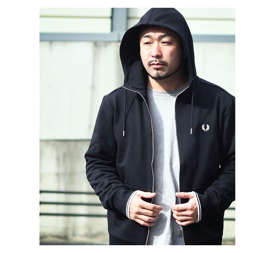 FRED PERRY フレッドペリー パーカー ジップアップ メンズ FRED PERRY フレッドペリー パーカー ジップアップ メンズ