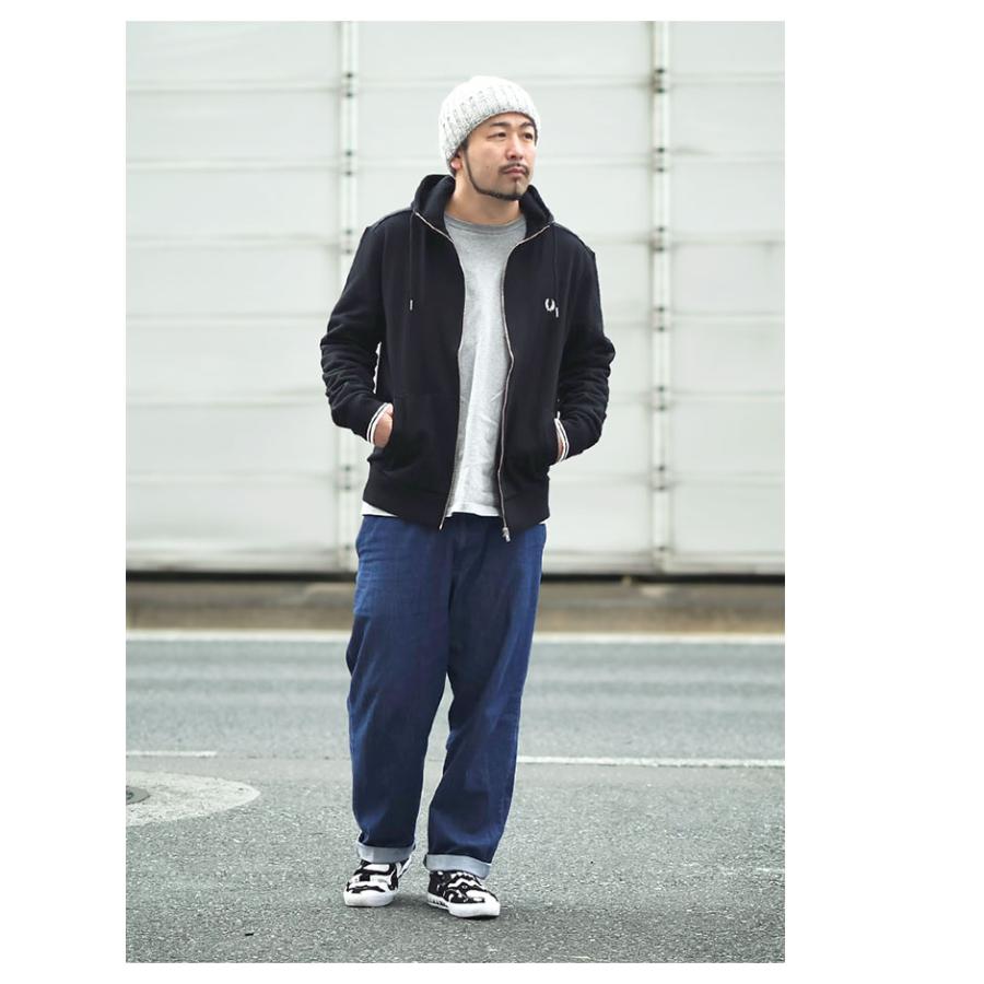 FRED PERRY フルジップパーカー ブラック FRED PERRY フレッドペリー パーカー ジップアップ メンズ