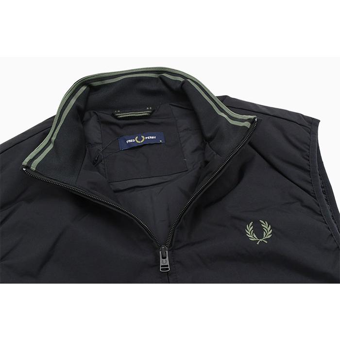フレッドペリー The Brentham Gilet FRED PERRY ダウンベスト ベスト The Brentham Gilet／ブレン