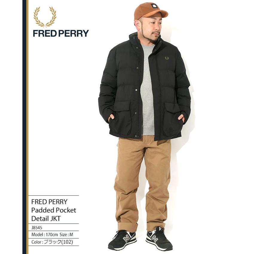 FRED PERRY フレッドペリー ジャケット メンズ パデッド FRED PERRY フレッドペリー ジャケット メンズ パデッド