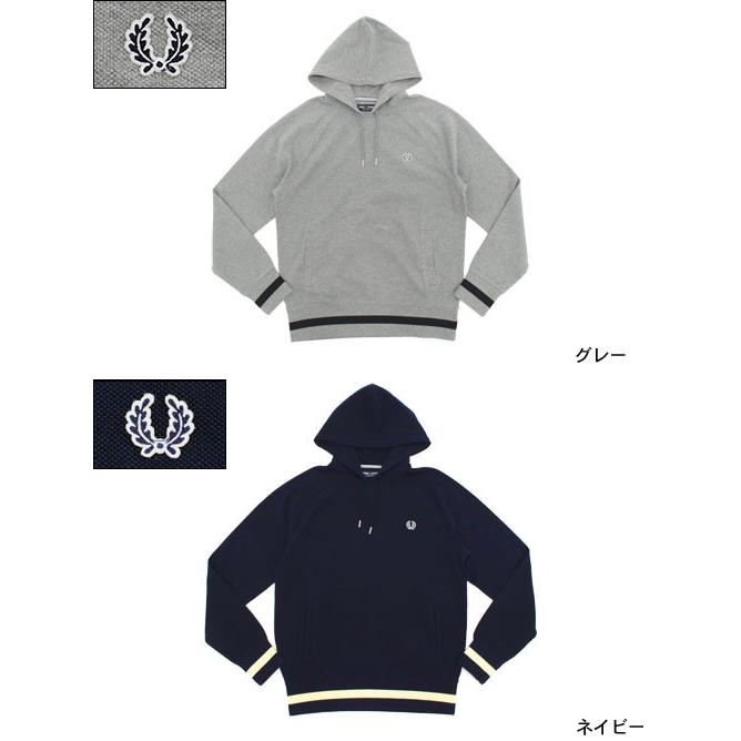 FRED PERRY フレッドペリー プルオーバー パーカー メンズ ピケ FRED PERRY フレッドペリー プルオーバー パーカー メンズ ピケ