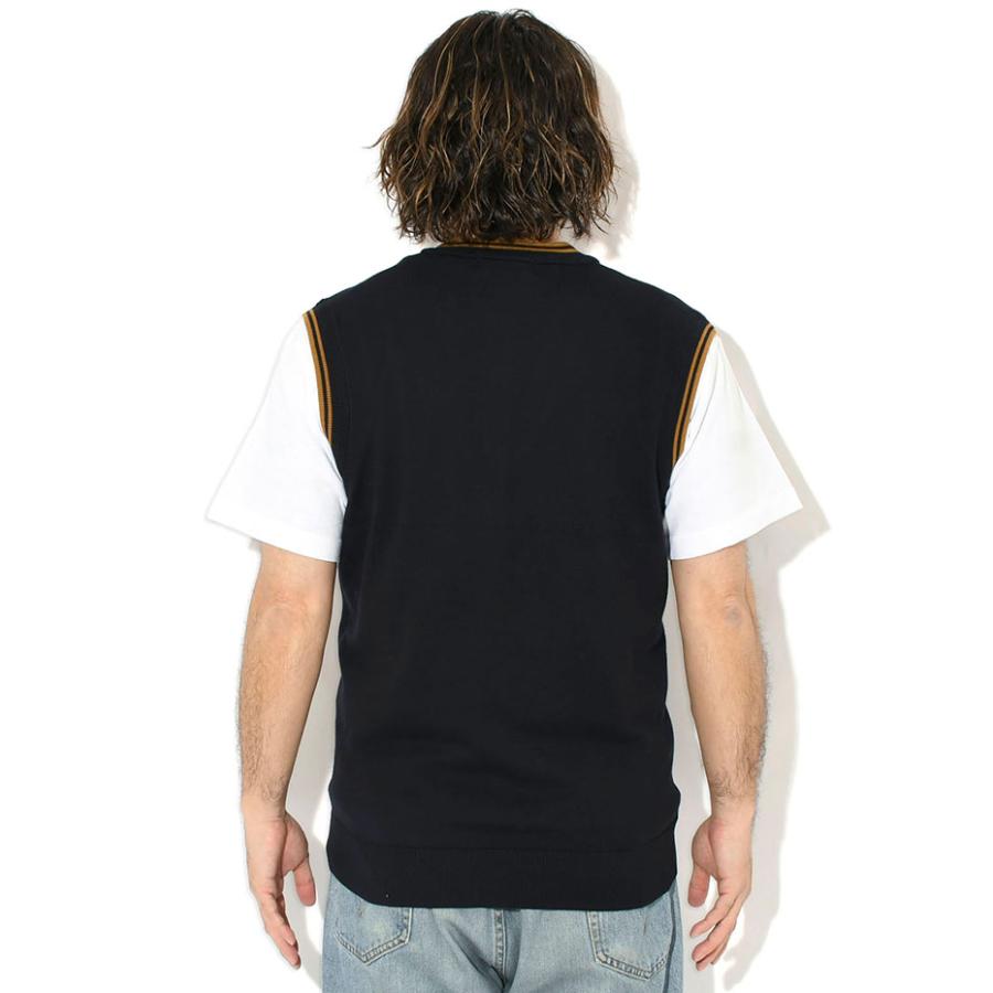 FRED PERRY（フレッドペリー） ベスト メンズ ティップド Vネック