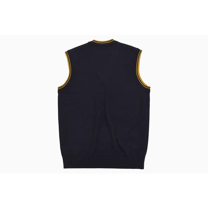 FRED PERRY（フレッドペリー） ベスト メンズ ティップド Vネック