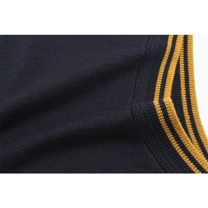 FRED PERRY（フレッドペリー） ベスト メンズ ティップド Vネック