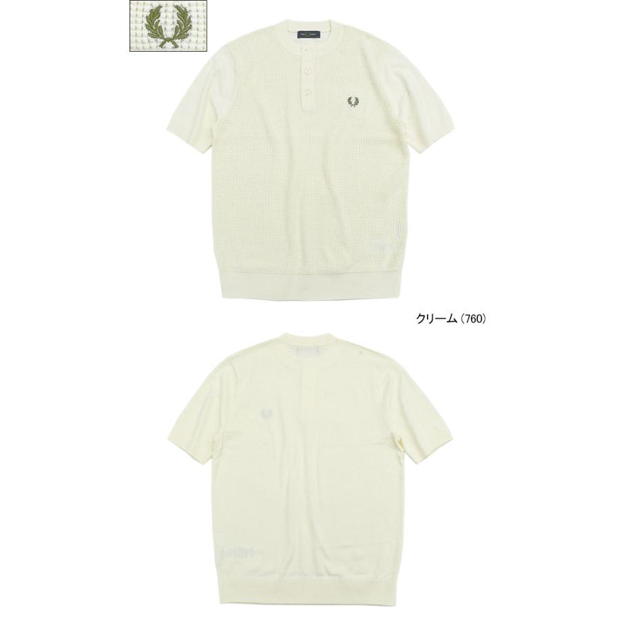 FRED PERRY（フレッドペリー） カットソー 半袖 メンズ ワッフル