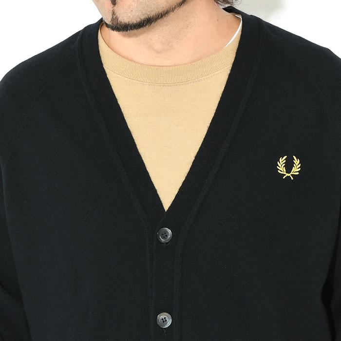 FRED PERRY フレッドペリー カーディガン メンズ ラムウール FRED PERRY フレッドペリー カーディガン メンズ ラムウール