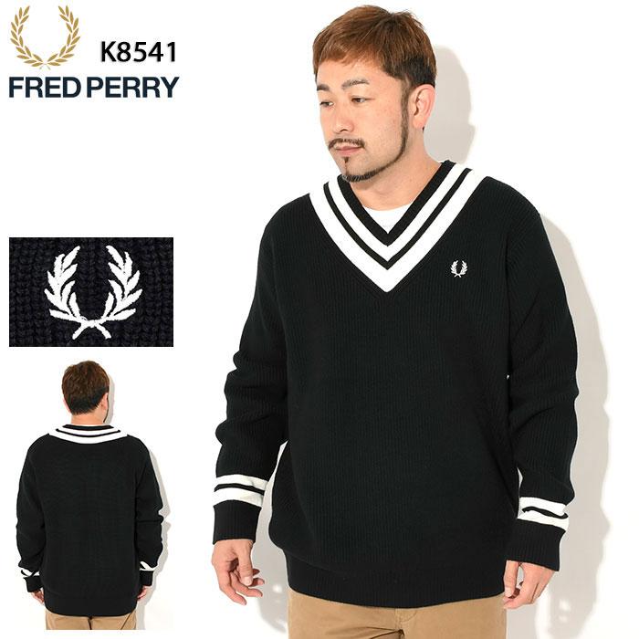 FRED PERRY フレッドペリー セーター メンズ ストライプド FRED PERRY フレッドペリー セーター メンズ ストライプド
