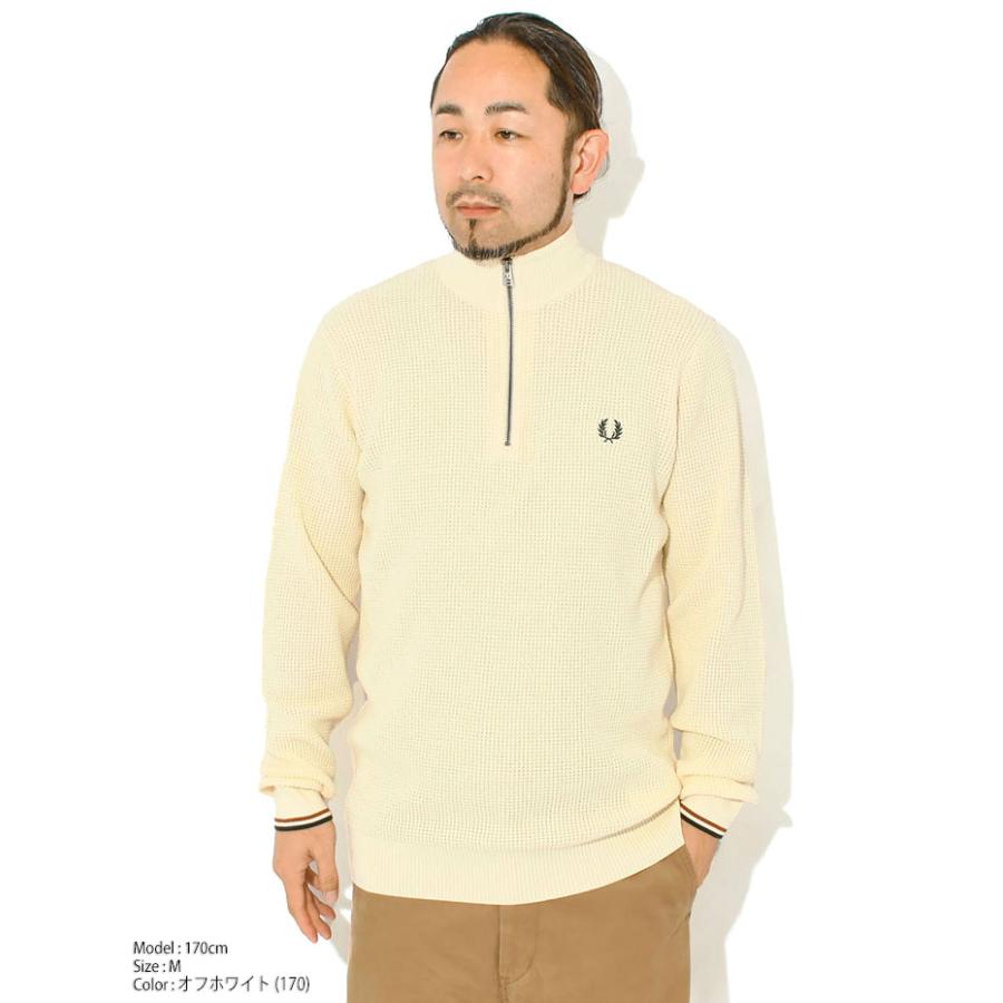 FRED PERRY（フレッドペリー） セーター メンズ ワッフル ステッチ