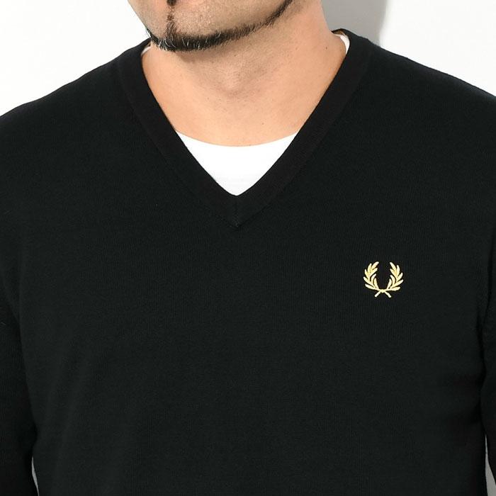 FRED PERRY（フレッドペリー） セーター メンズ クラシック Vネック