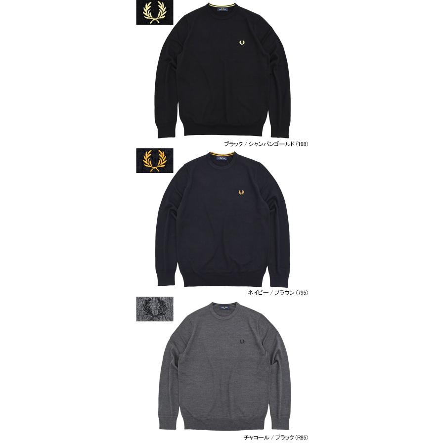 FRED PERRY フレッドペリー セーター メンズ クラシック クルー FRED PERRY フレッドペリー セーター メンズ クラシック クルー
