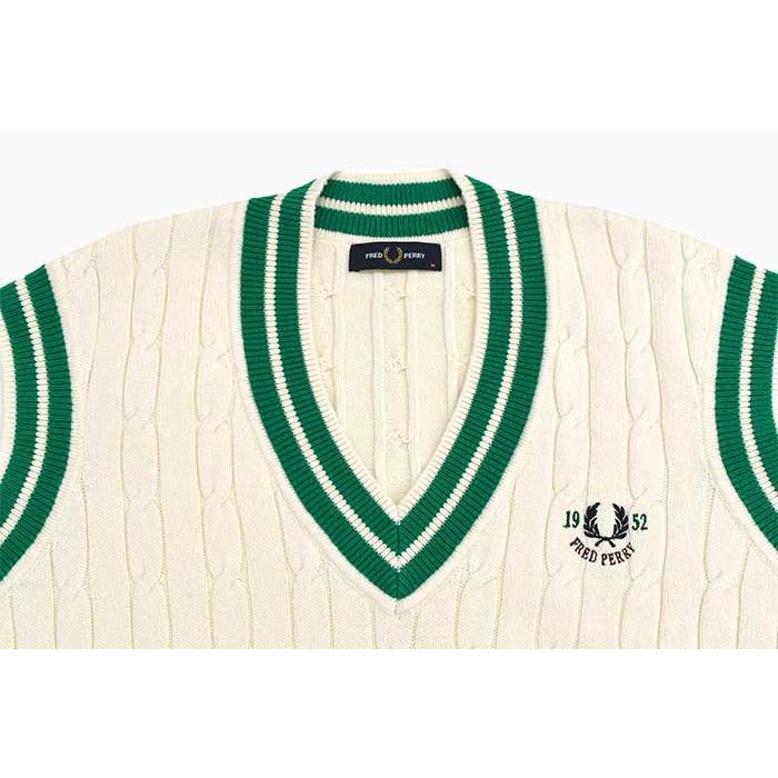 FRED PERRY（フレッドペリー） ベスト メンズ クラブ ハウス ケーブル
