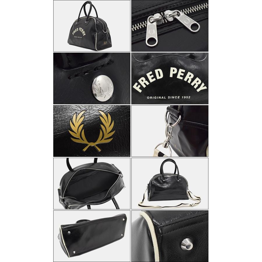 フレッドペリー FRED PERRY ボストンバッグ クラシック グリップ バッグ(FREDPERRY L1203 Classic Grip Bag 2Way メンズ レディース)｜icefield｜03