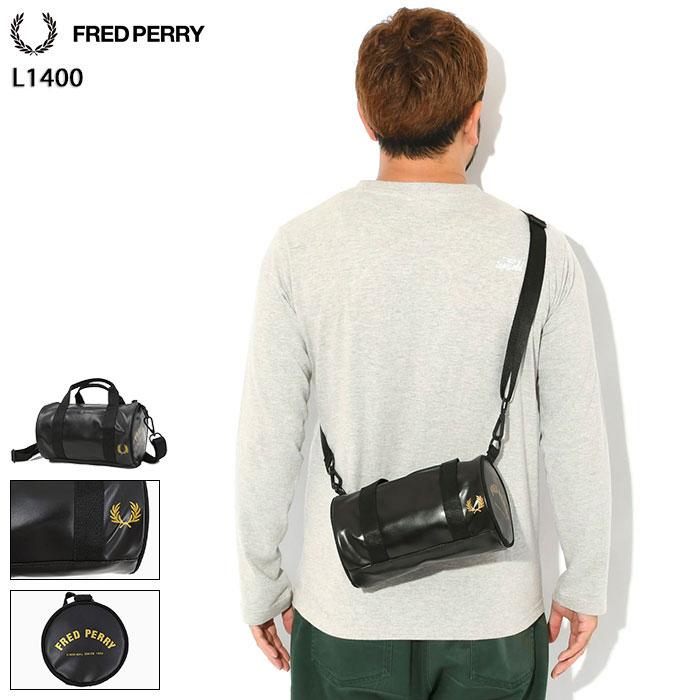 FRED PERRY ドラムバッグ 黒/黄 FRED PERRY ドラムバッグ 黒/黄