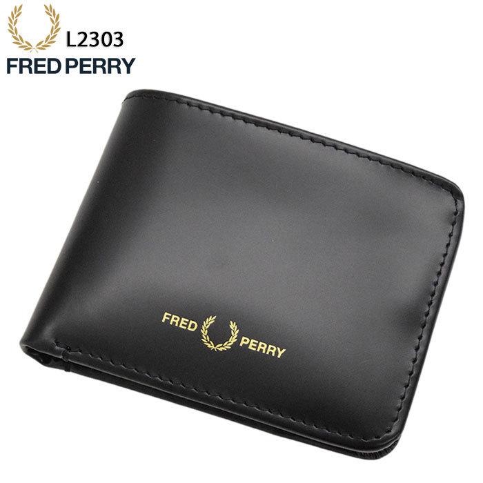 未使用美品・即日発送FRED PERRY L4333 WALLET&CHAIN FRED PERRY フレッドペリー 財布 メンズ レザー ビルフォールド