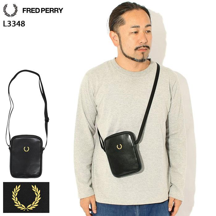 FRED PERRY（フレッドペリー） ショルダーバッグ スムース レザー