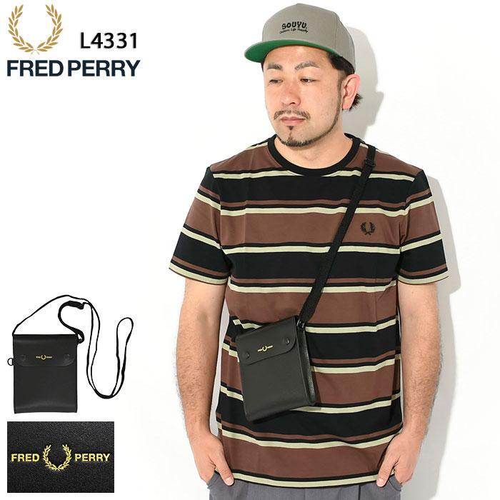 FRED PERRY フレッドペリー ショルダーバッグ バーニッシュド FRED PERRY フレッドペリー ショルダーバッグ バーニッシュド