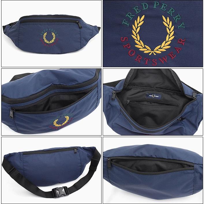 FRED PERRY フレッドペリー ボディバッグ ブランデッド リップス