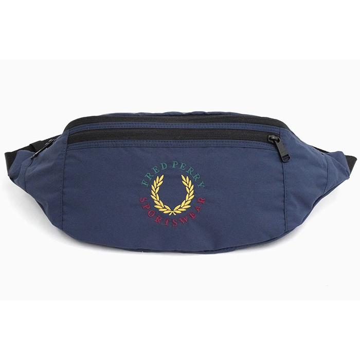 フレッドペリー ボディバッグ FRED PERRY ブランデッド リップストップ クロス ( L8273 Branded Ripstop
