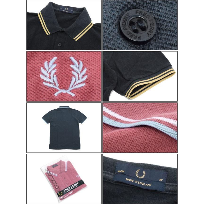 FREDPERRY フレッド ペリー ポロシャツ FRED PERRY M12-O エイジド フレッドペリー ポロ 半袖 男性用 メンズ(Aged Fred Perry Polo Shirt)｜icefield｜03