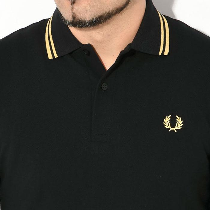 英国製 FRED PERRYイングランド製M12 ツインティップポロシャツ 正規取扱店 FRED PERRY (フレッドペリー) M12N TWIN TIPPED FP SHIRT